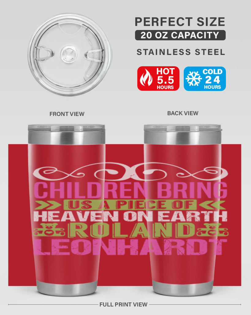 Children bring us a piece of Heaven Style 284#- baby- tumbler