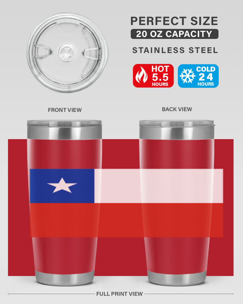 Chile 163#- world flags- Tumbler