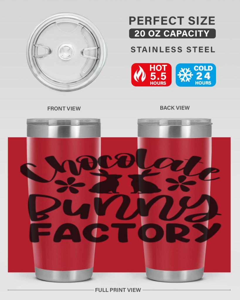 Chocolate bunny factory  110#- spring- Tumbler