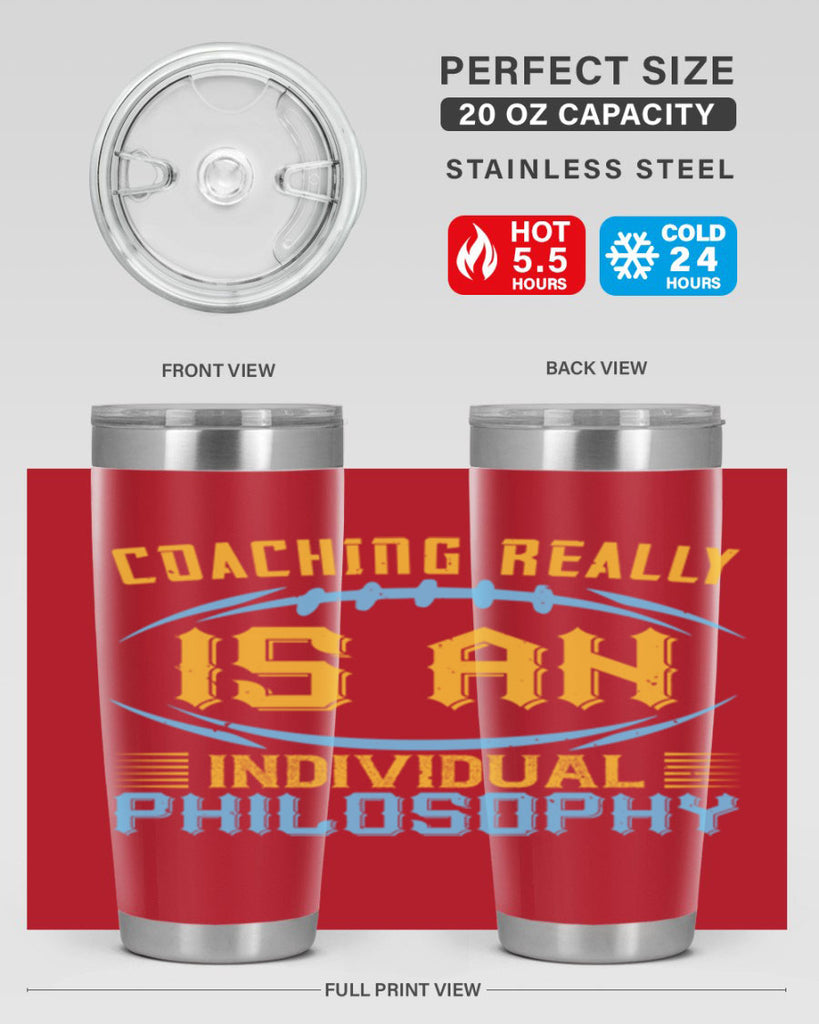 Coaching really is an individual philosophy Style 43#- coaching- tumbler