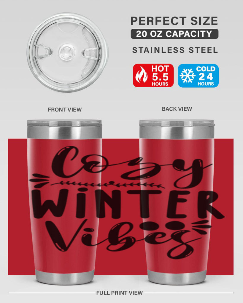 Cozy Winter Vibes 71#- winter- Tumbler
