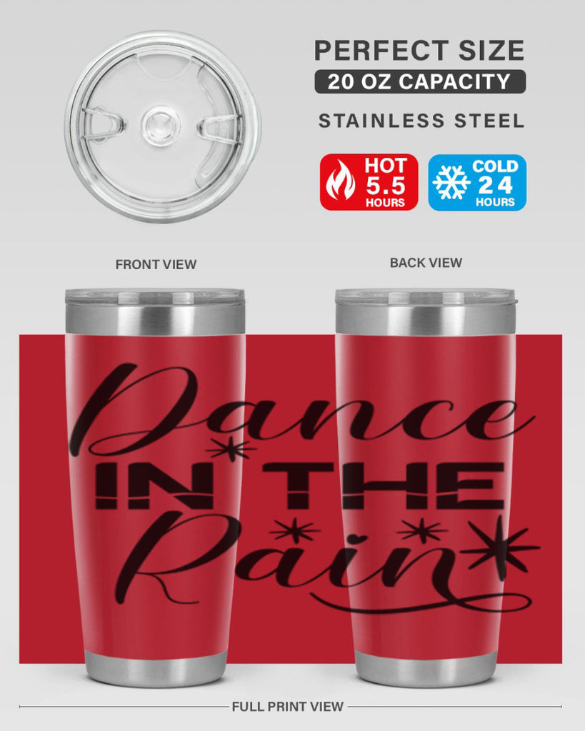 Dance In The Rain 116#- spring- Tumbler