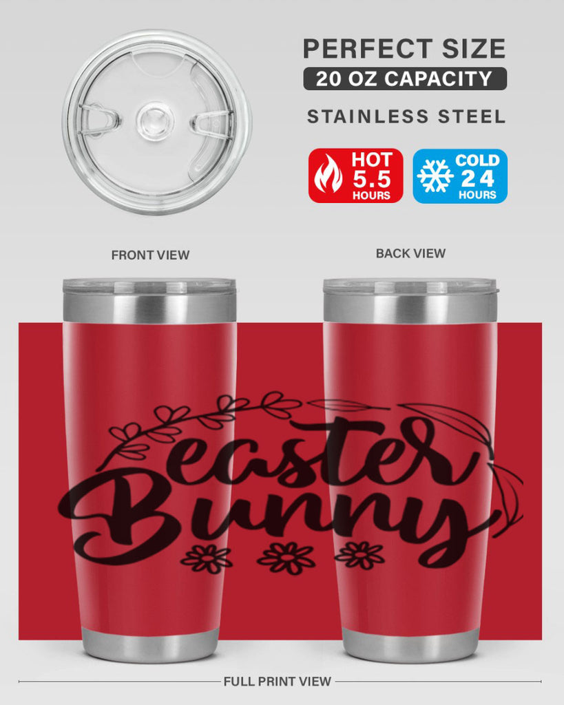 Easter bunny  129#- spring- Tumbler