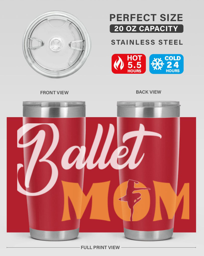 Fitted Dance Mom Ballet SVG Ballet 40#- ballet- Tumbler