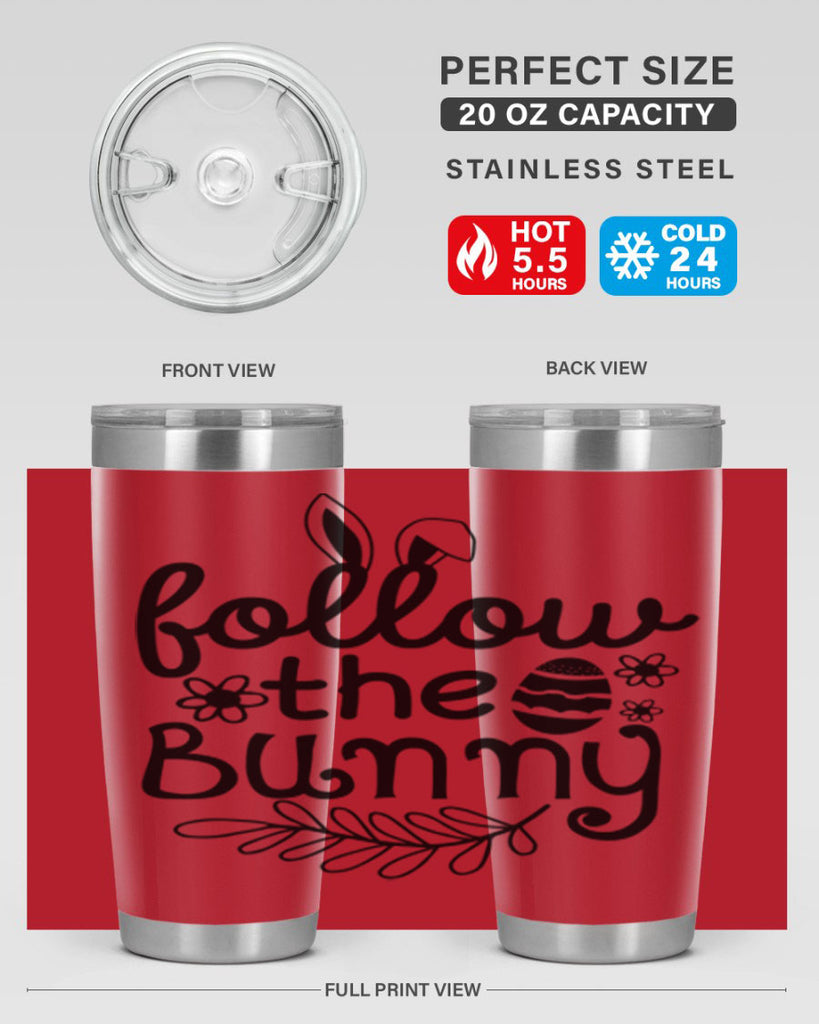 Follow the bunny  142#- spring- Tumbler