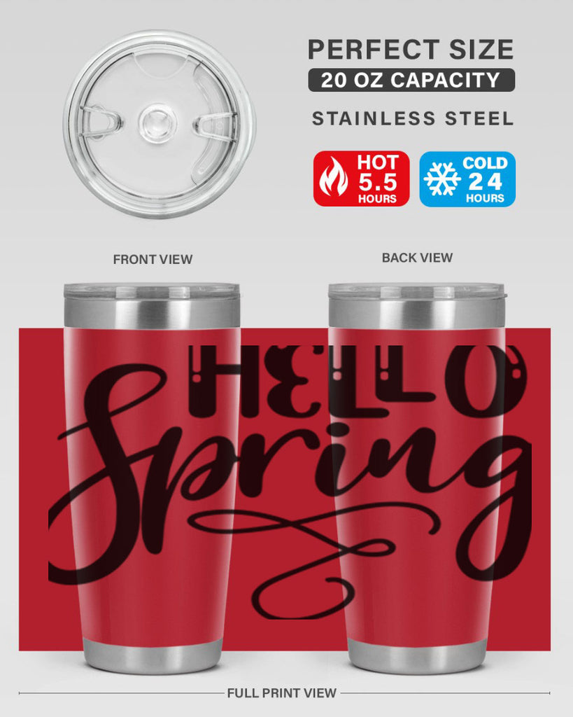 HELLO SPRING  230#- spring- Tumbler