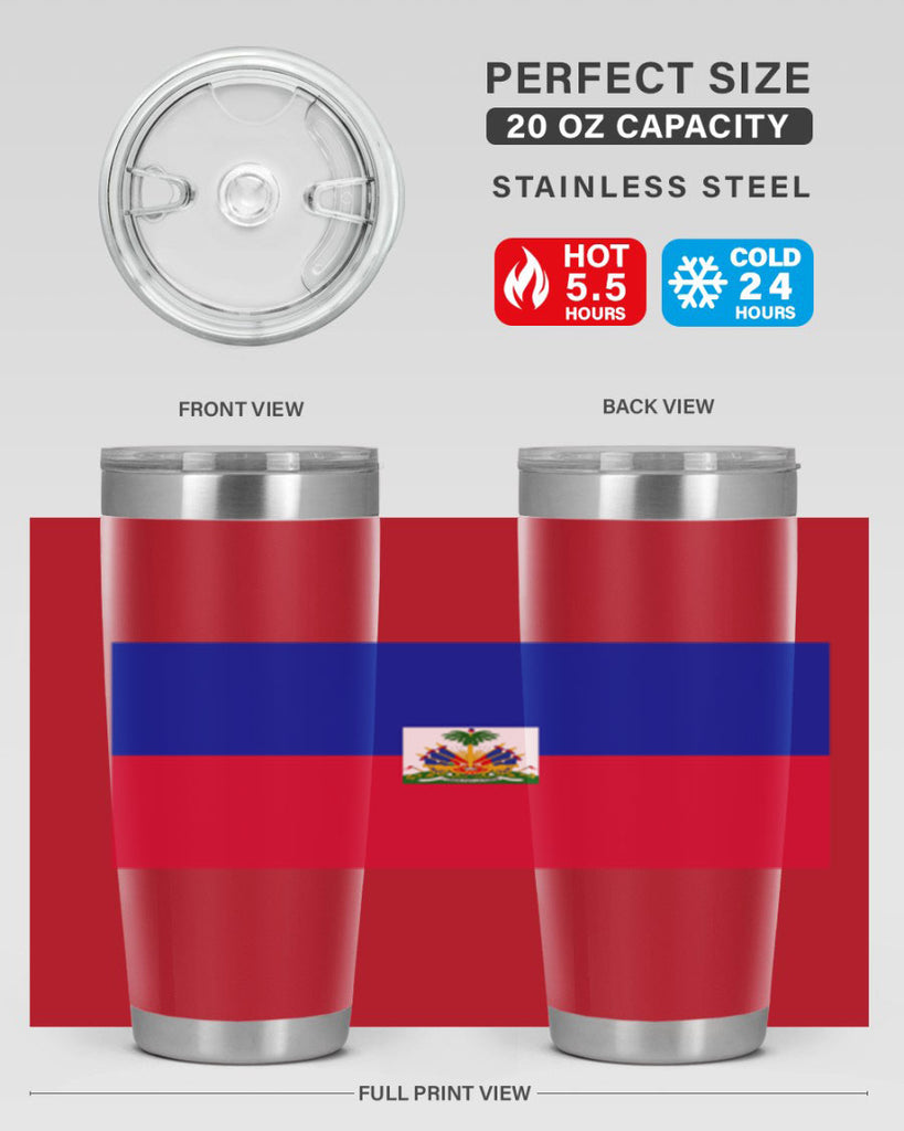 Haiti 125#- world flags- Tumbler