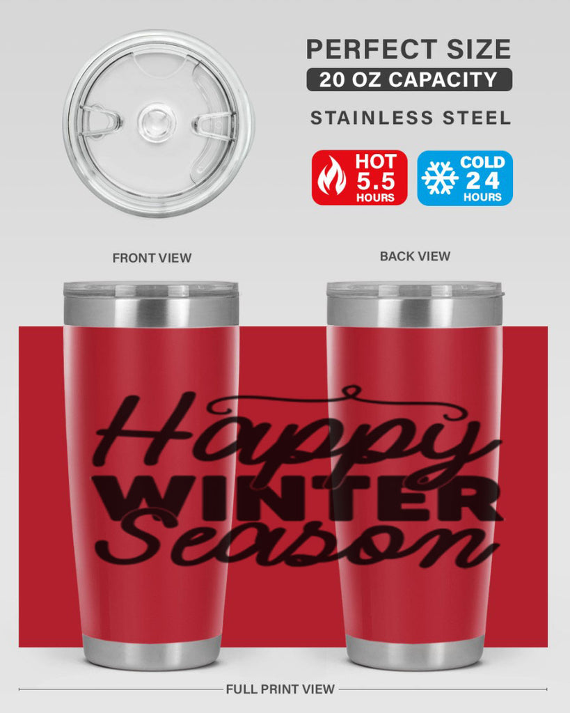 Happy Winter Season132#- winter- Tumbler