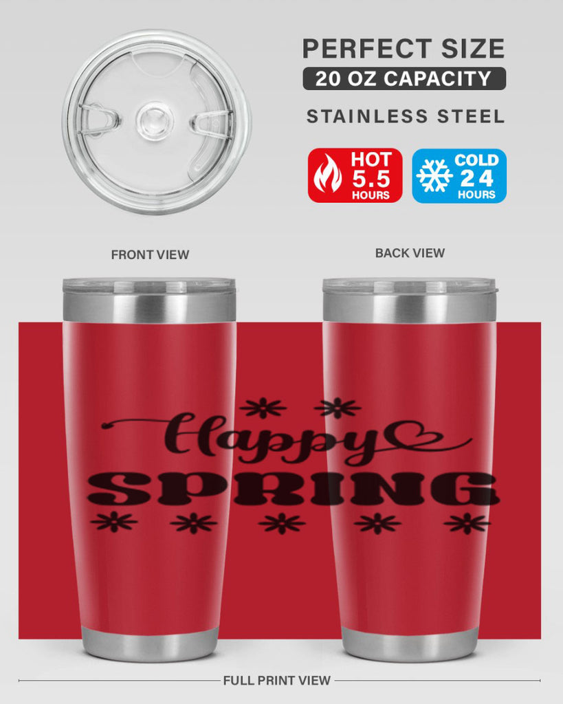 Happy spring  178#- spring- Tumbler