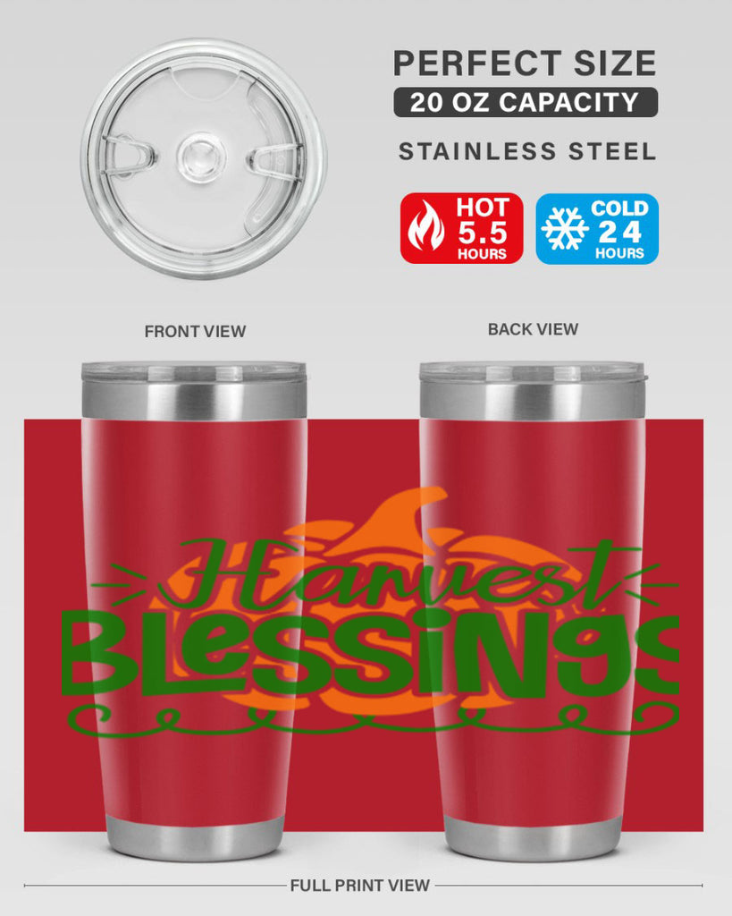 Harvest Blessings 265#- fall- Tumbler