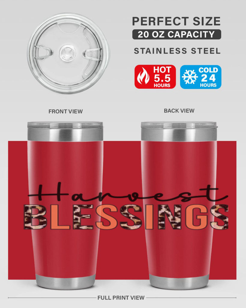 Harvest blessings 263#- fall- Tumbler