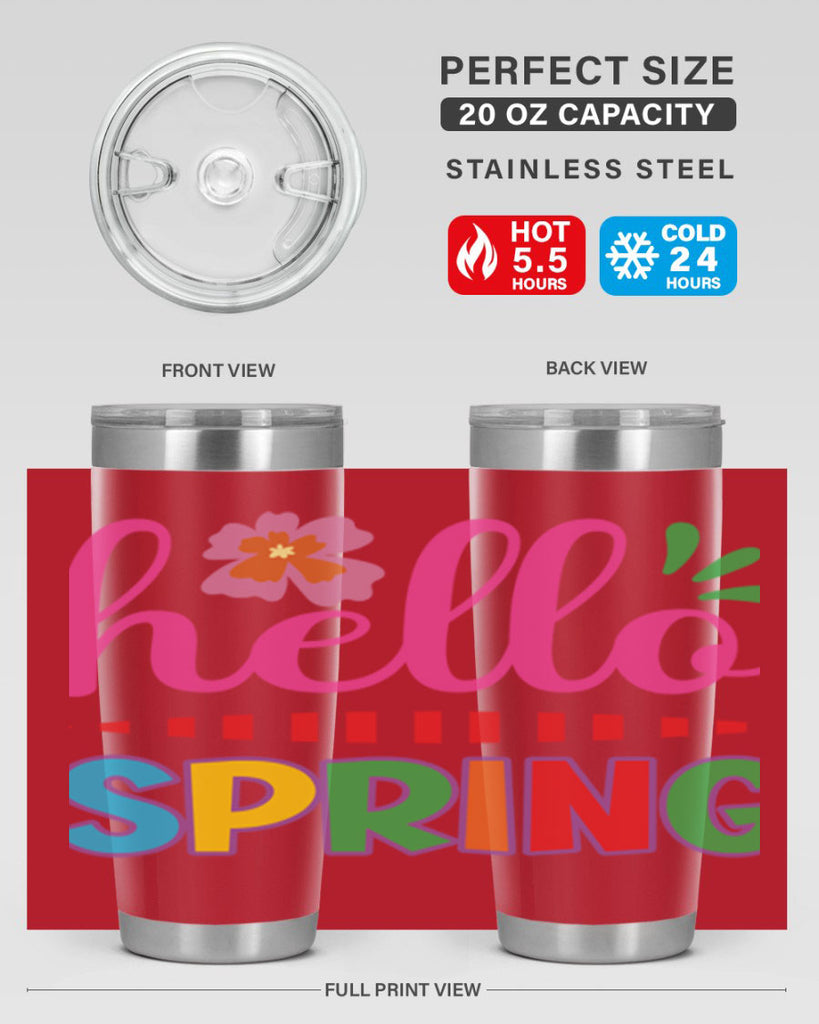 Hello Spring  231#- spring- Tumbler