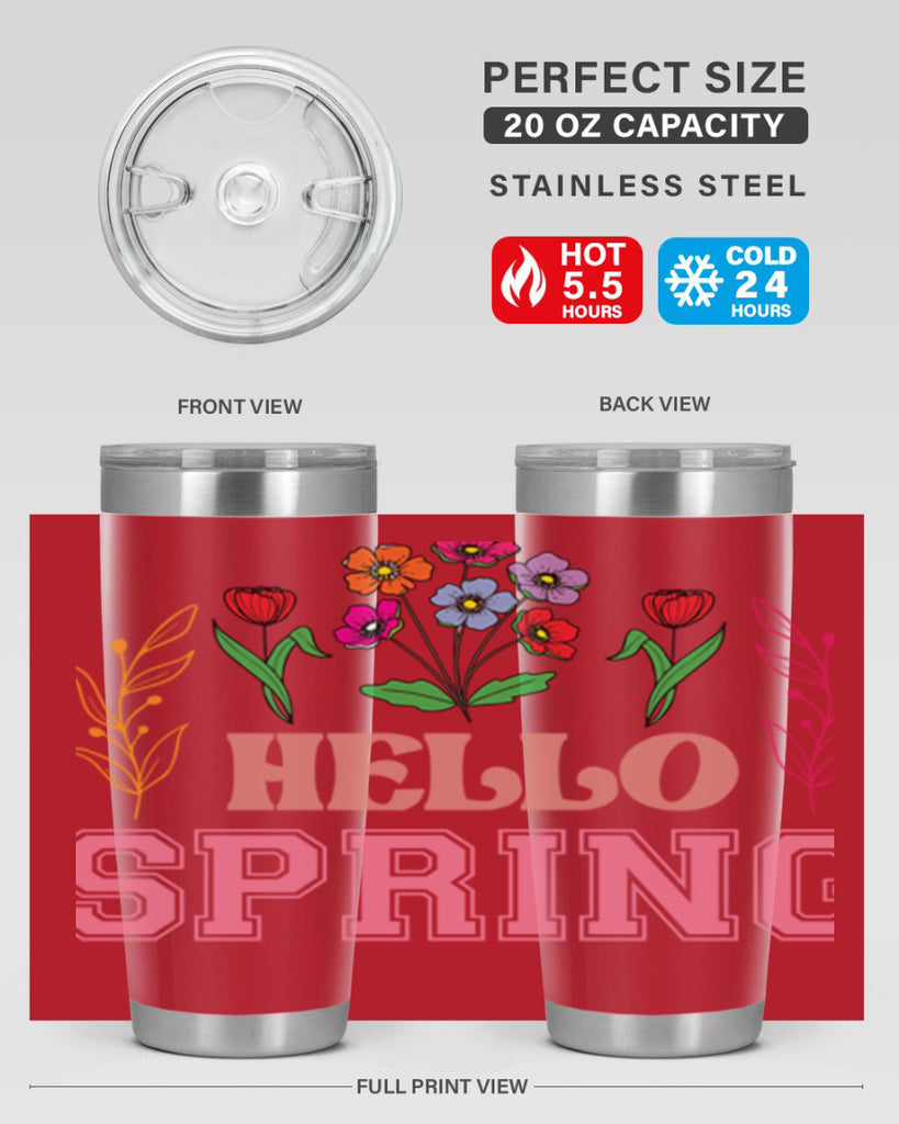 Hello Spring  234#- spring- Tumbler
