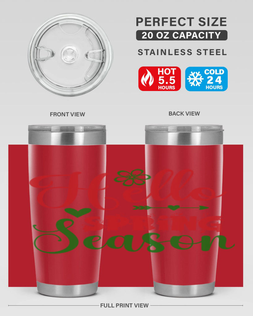 Hello Spring Season 224#- spring- Tumbler