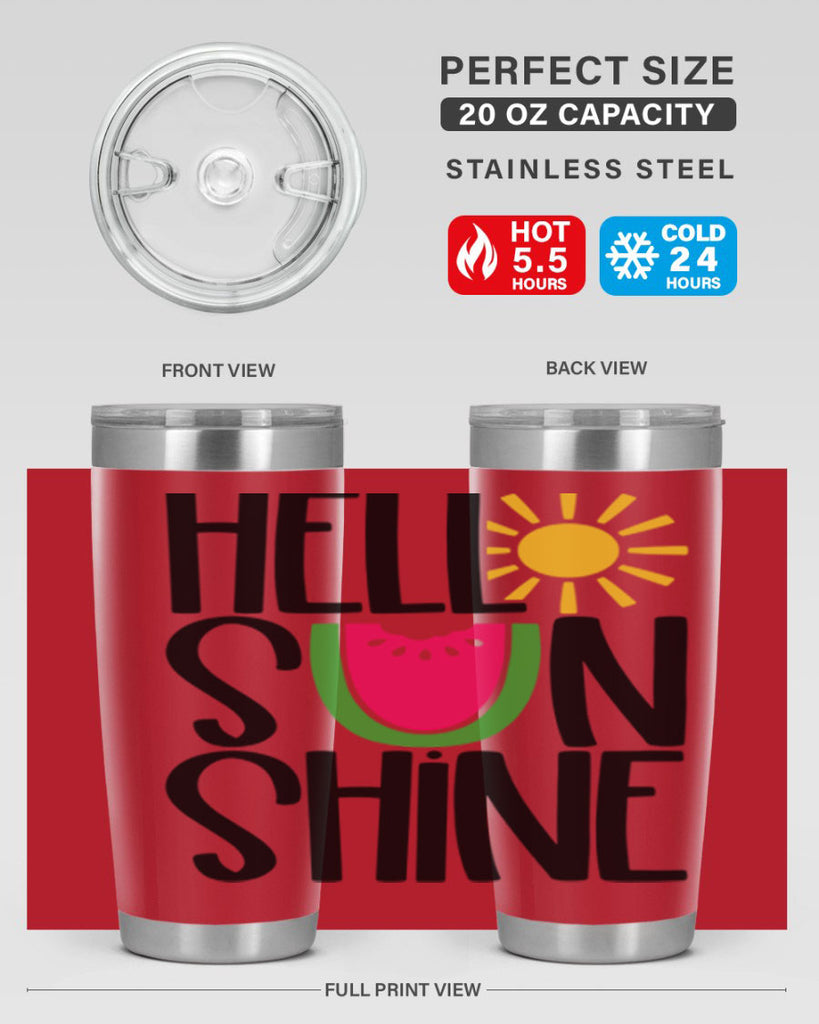 Hello Sunshine Style 37#- summer- Tumbler