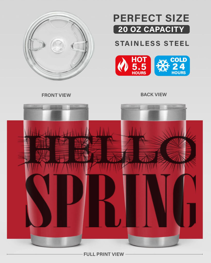 Hello spring  226#- spring- Tumbler