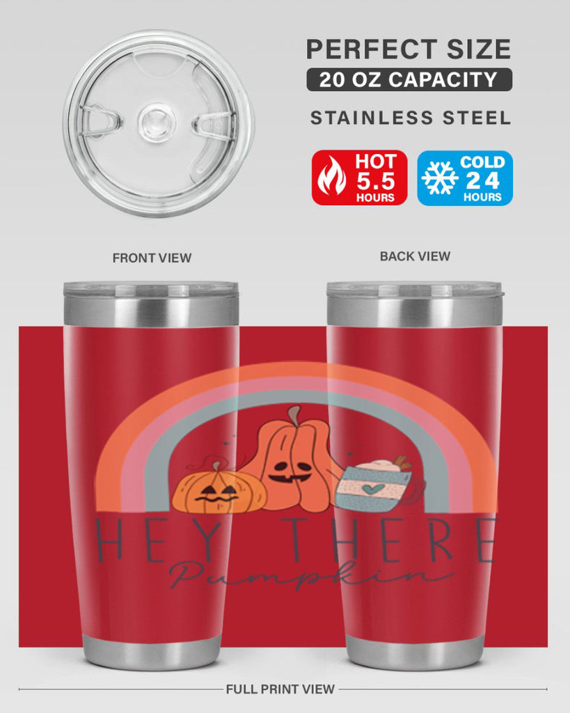 Hey There Pumpkin 309#- fall- Tumbler