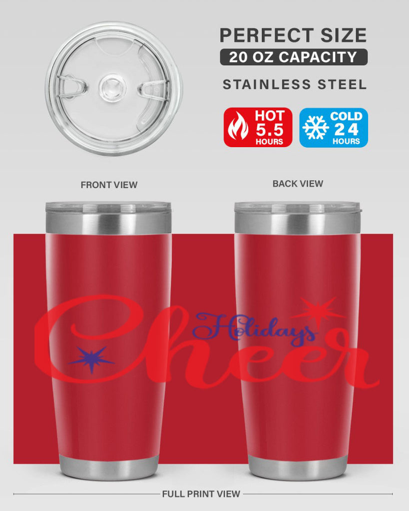 Holidays Cheer 191#- winter- Tumbler