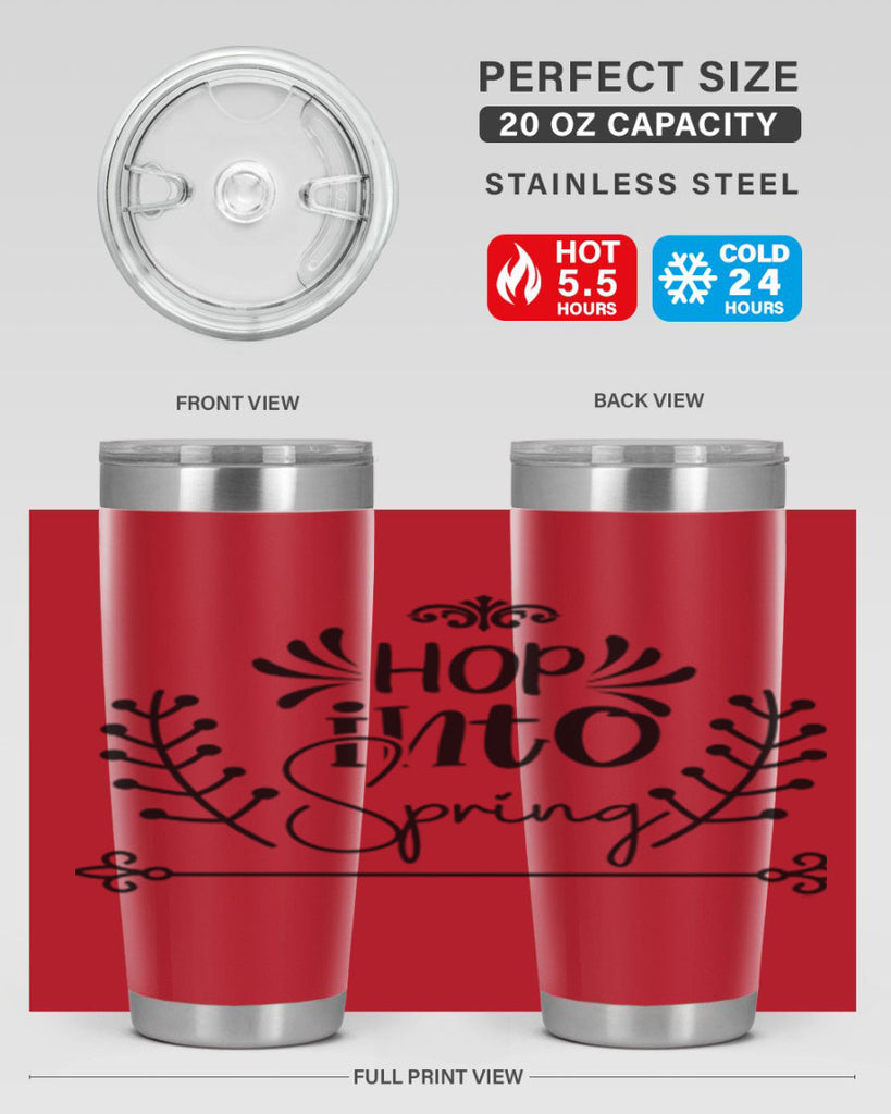 Hop into Spring 248#- spring- Tumbler