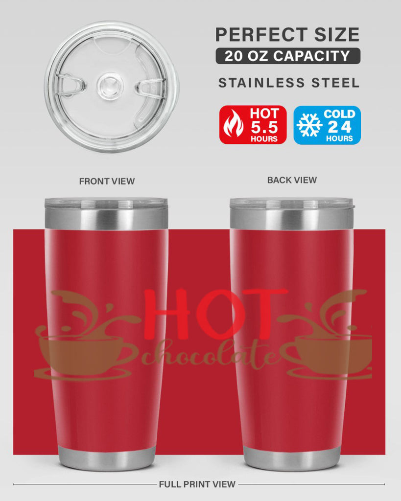 Hot Chocolate 212#- winter- Tumbler