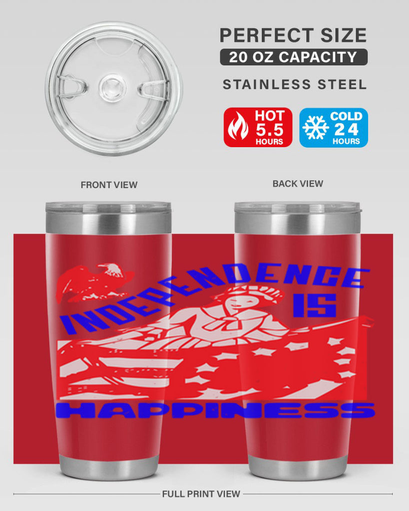 Independence is Style 26#- Fourt Of July- Tumbler