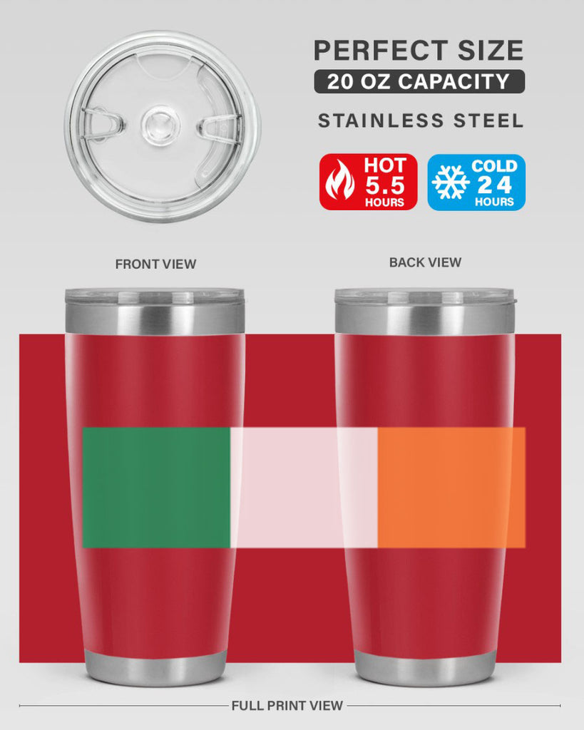 Ireland 117#- world flags- Tumbler