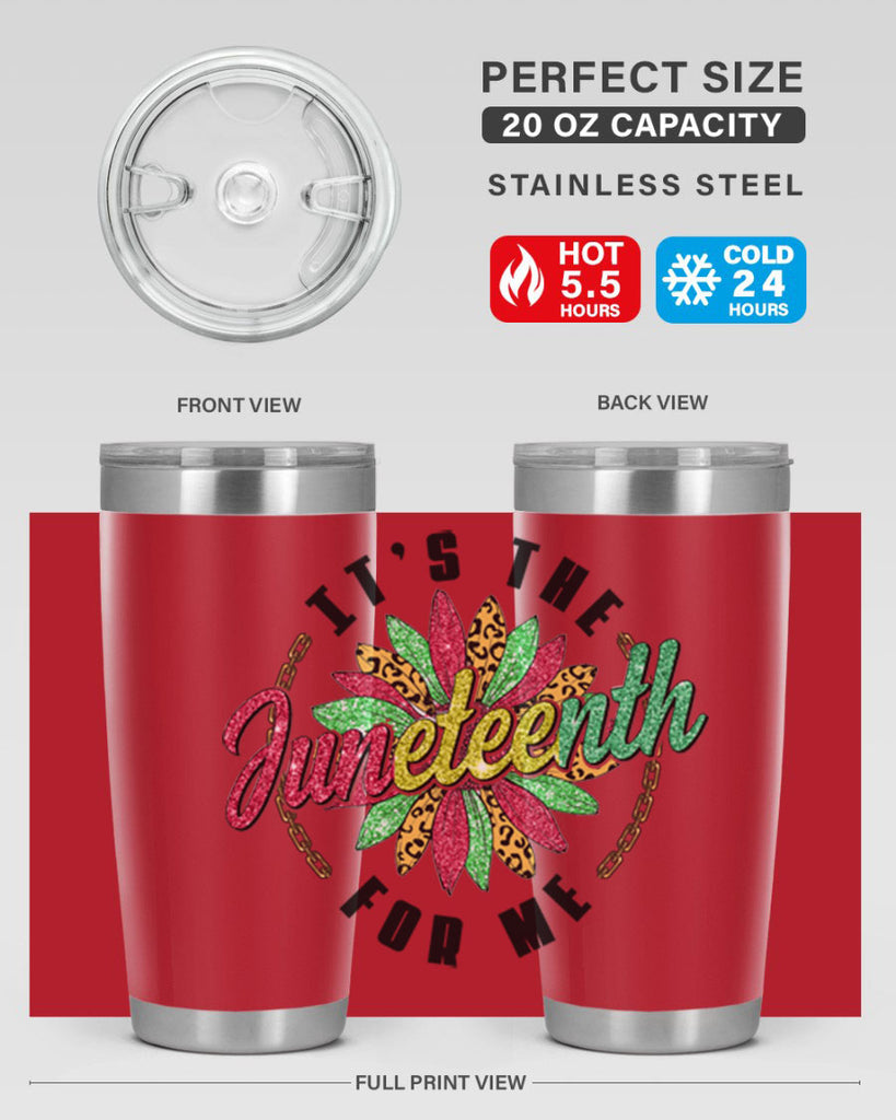 ItS The Juneteenth For Me 1865 Png 14#- Juneteenth- tumbler