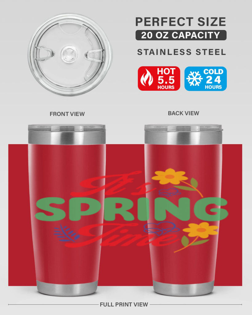 It's Spring Time 277#- spring- Tumbler