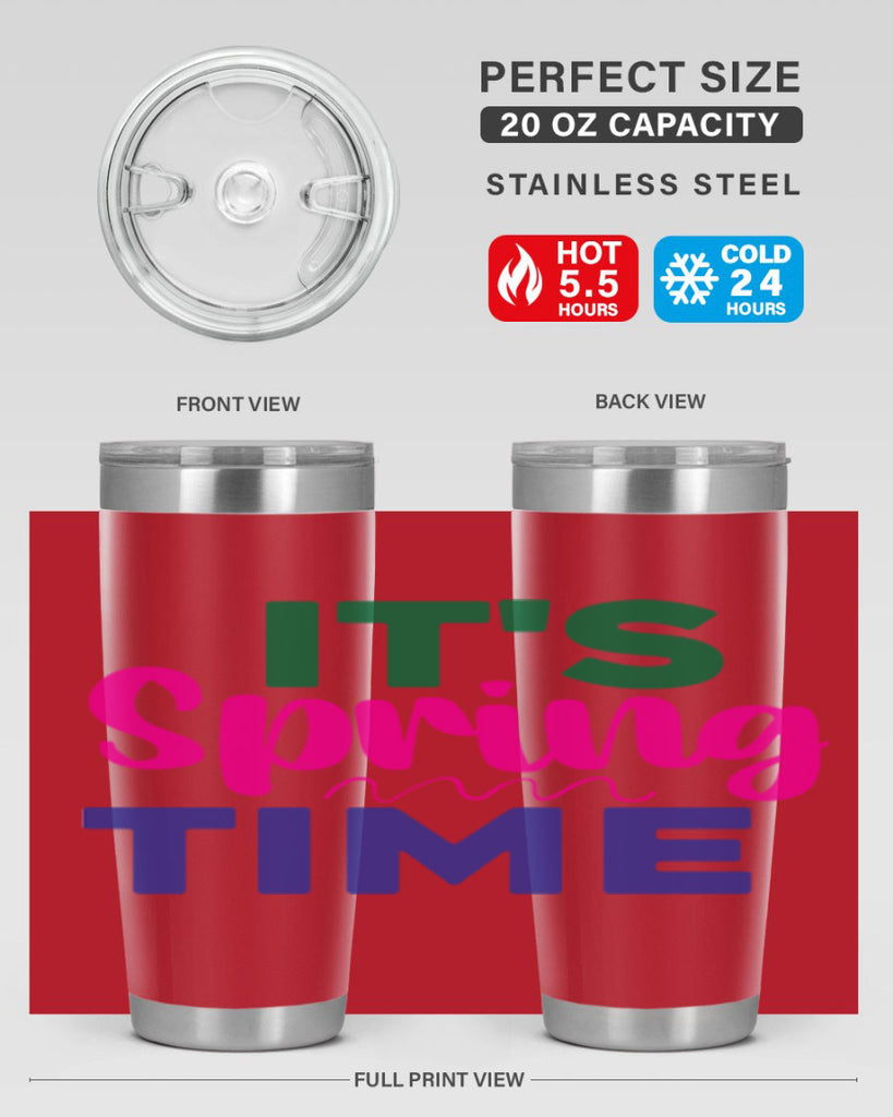 It's Spring Time 278#- spring- Tumbler