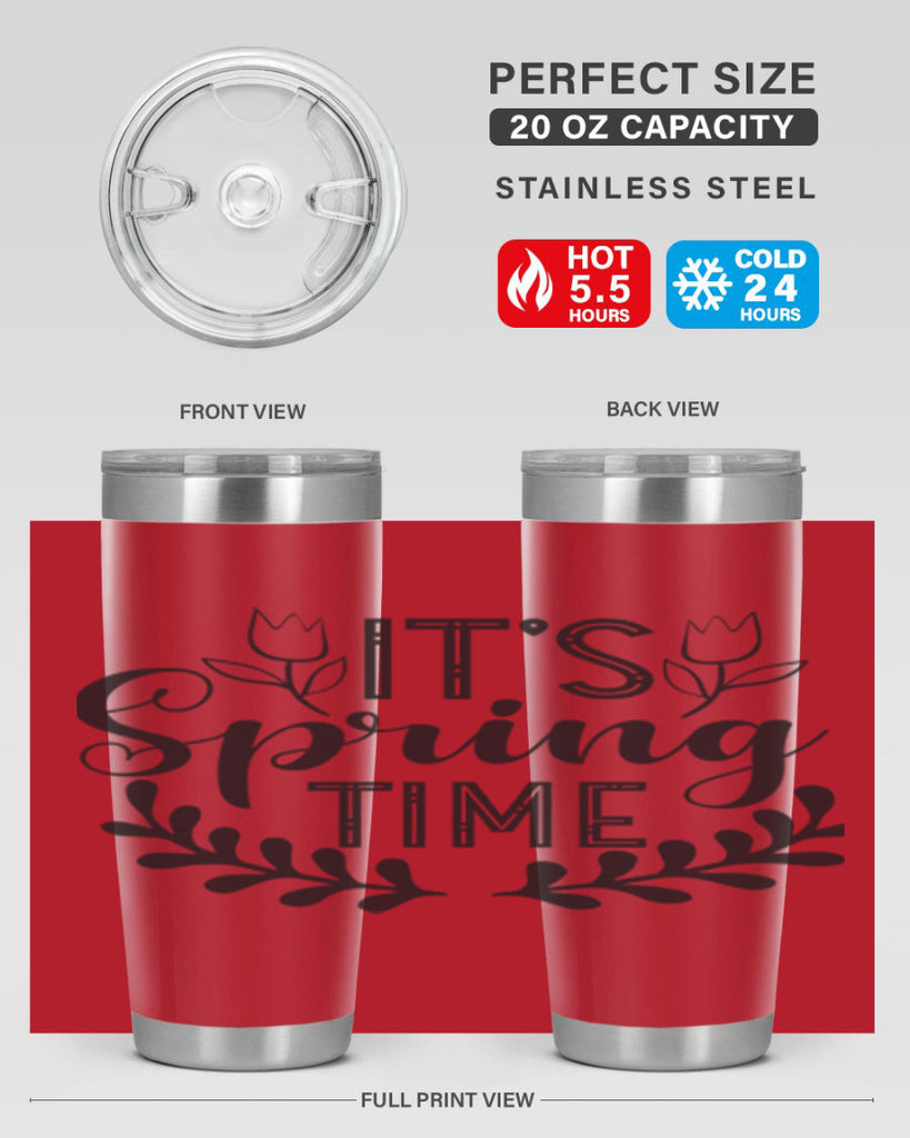 It's spring time281#- spring- Tumbler
