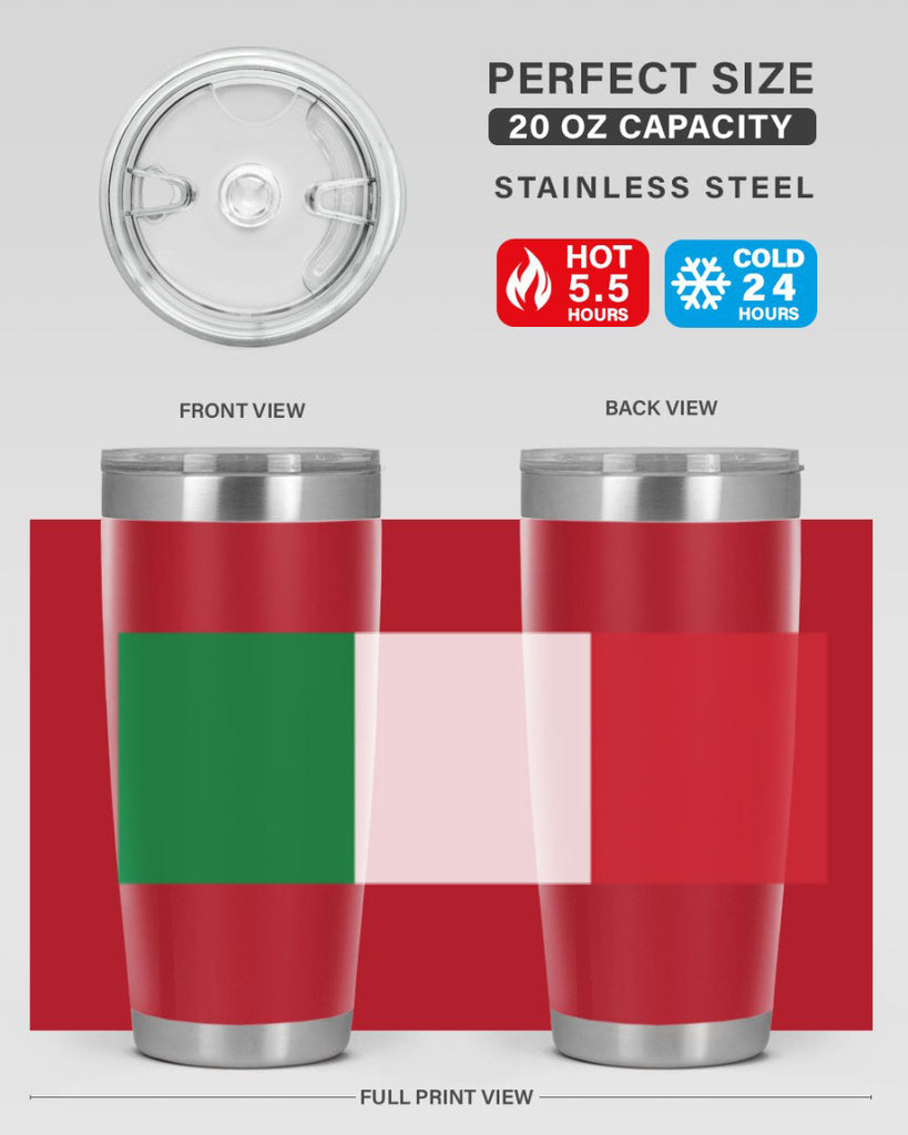 Italy 115#- world flags- Tumbler