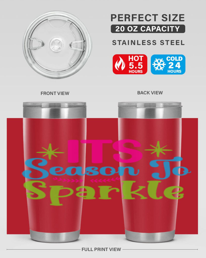 Its Season To Sparkle 267#- winter- Tumbler