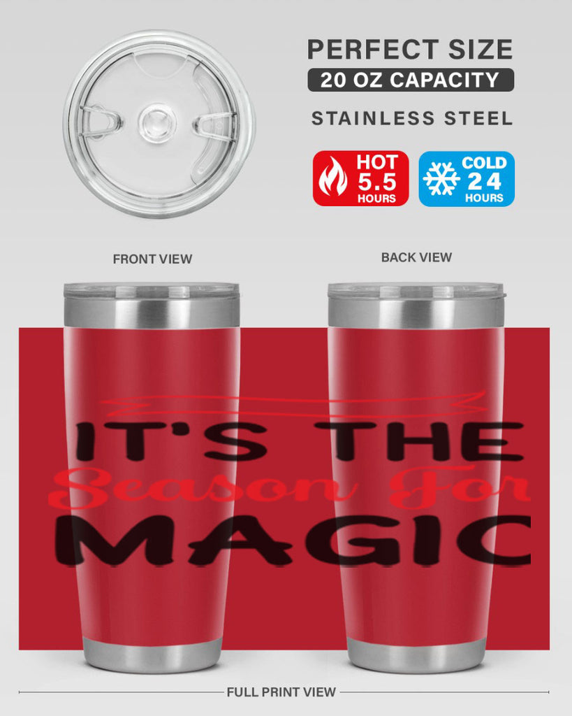 Its the season for magic 258#- winter- Tumbler