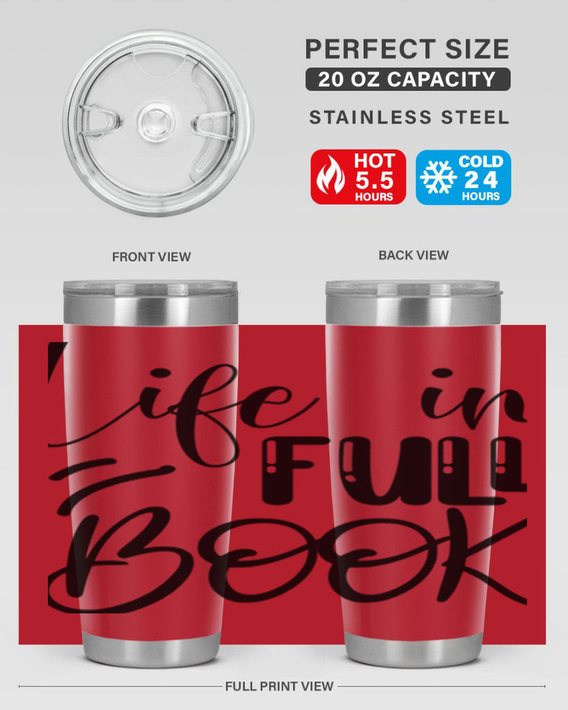 LIFE in FULL BOOK  300#- spring- Tumbler