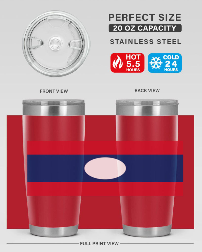 Laos 105#- world flags- Tumbler