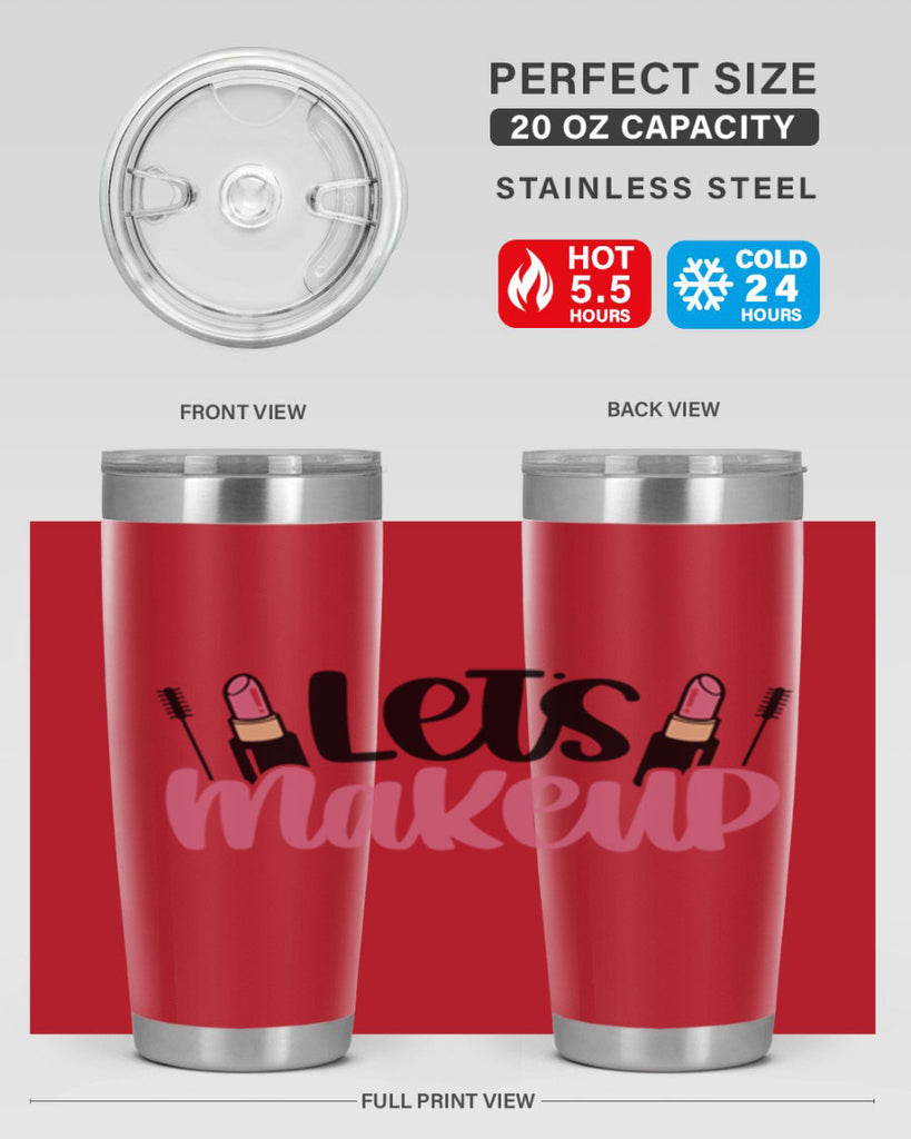 Let∩s Makeup Style 62#- make up- Tumbler