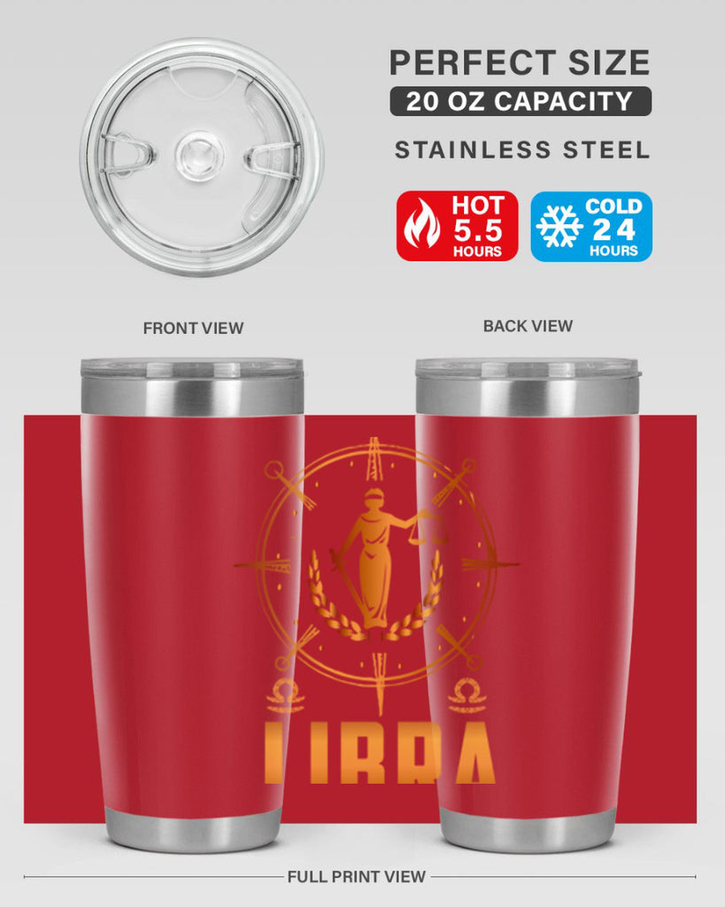 Libra 331#- zodiac- Tumbler