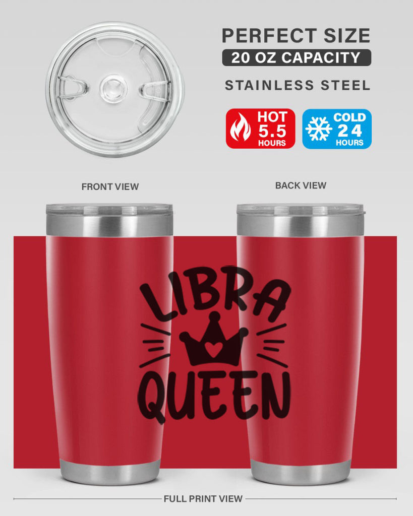 Libra queen 327#- zodiac- Tumbler