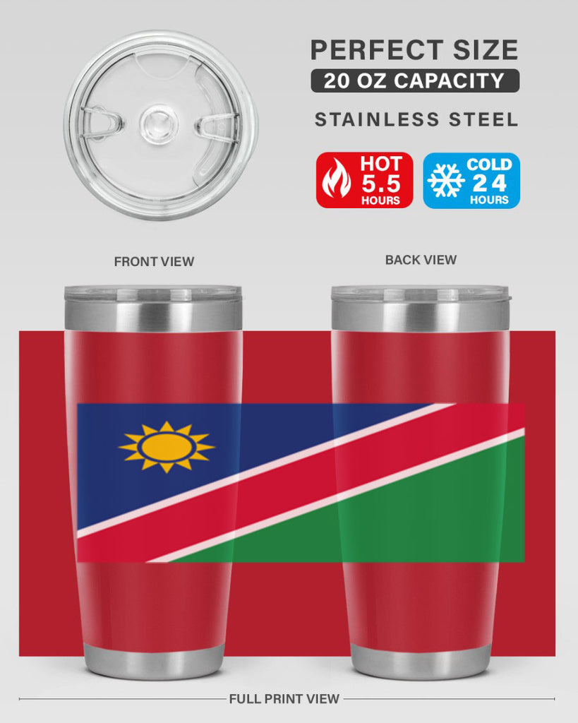 Namibia 78#- world flags- Tumbler
