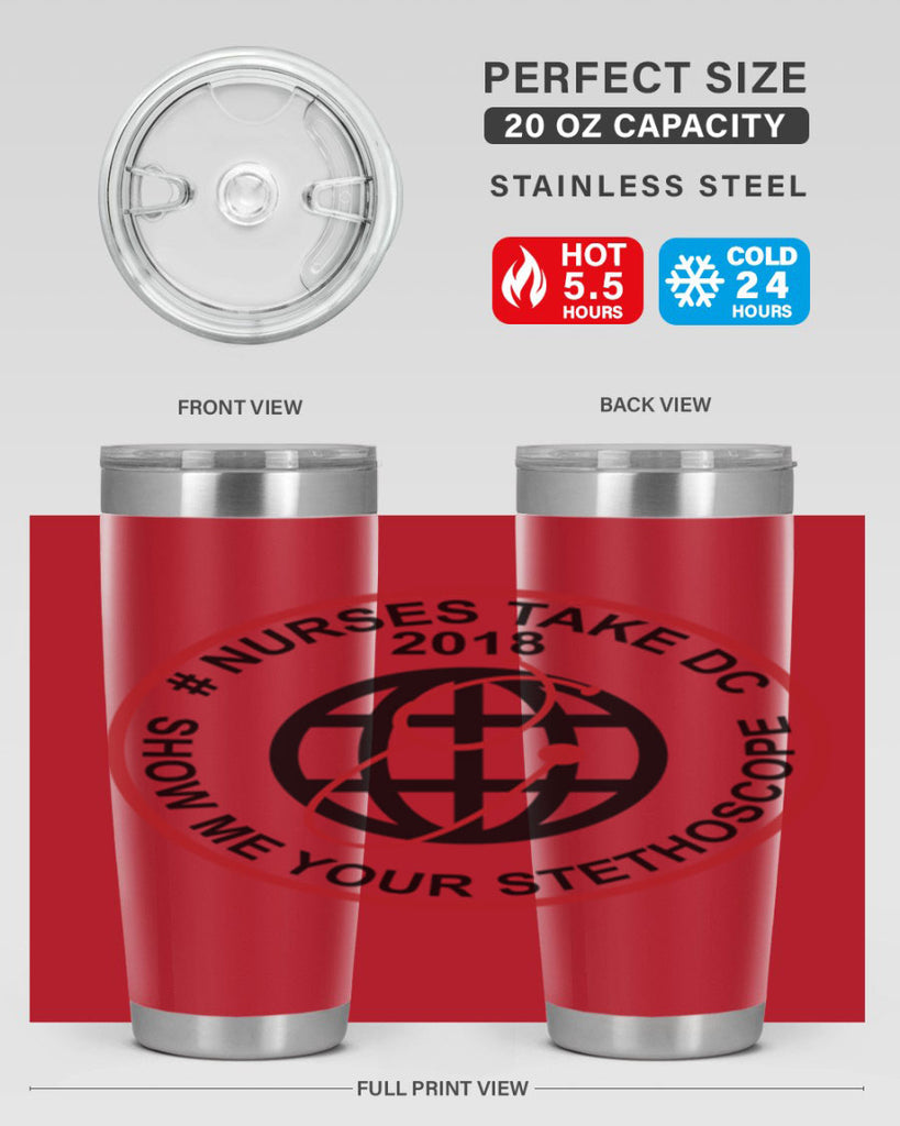 Nurse Takes Dc Design Style 335#- nurse- tumbler