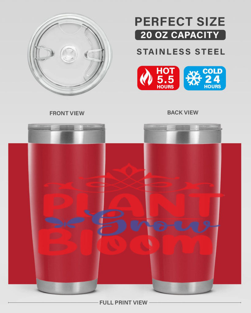 Plant Grow Bloom 392#- spring- Tumbler