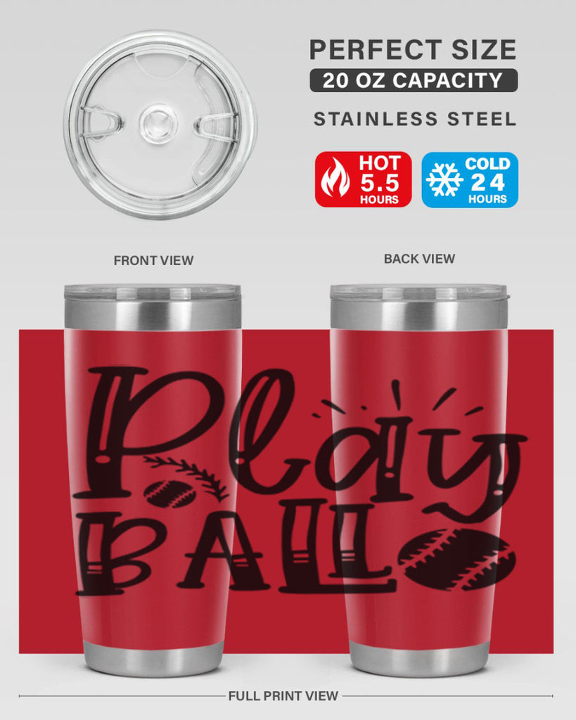 Play ball 2032#- baseball- Tumbler
