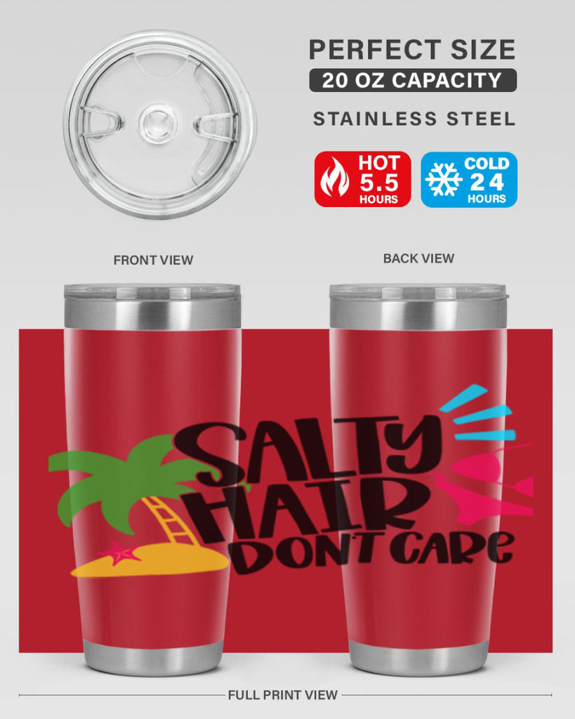 Salty Hair Dont Care Style 29#- summer- Tumbler