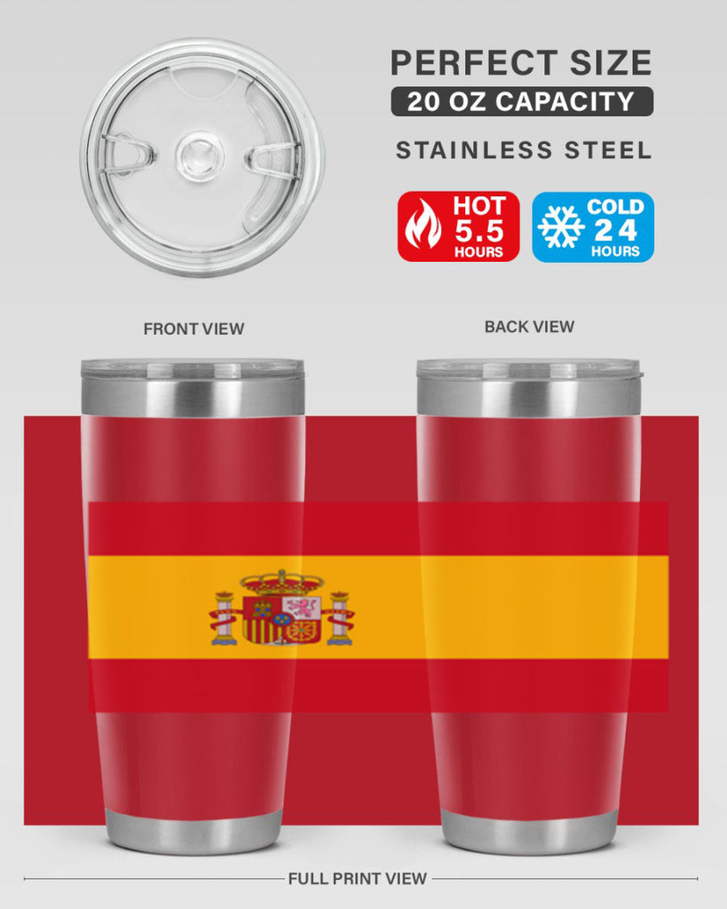 Spain 33#- world flags- Tumbler