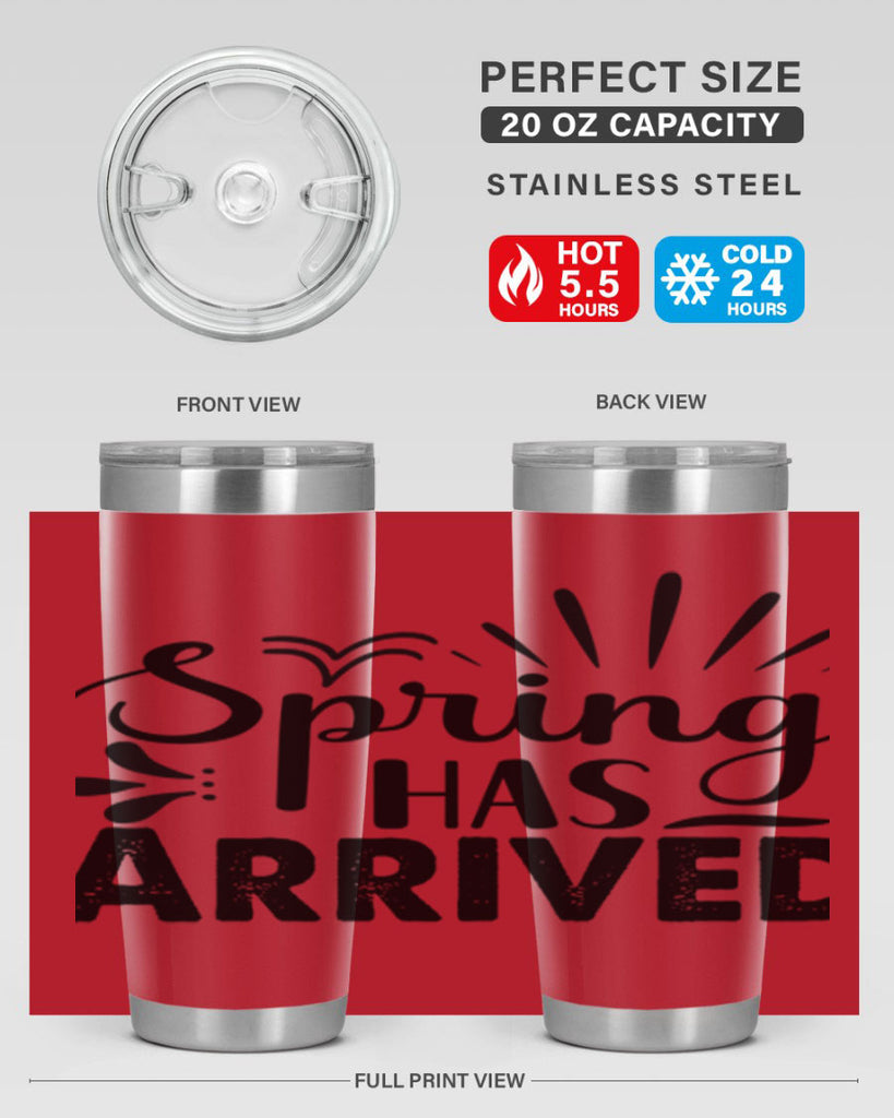 Spring Has Arrived  489#- spring- Tumbler