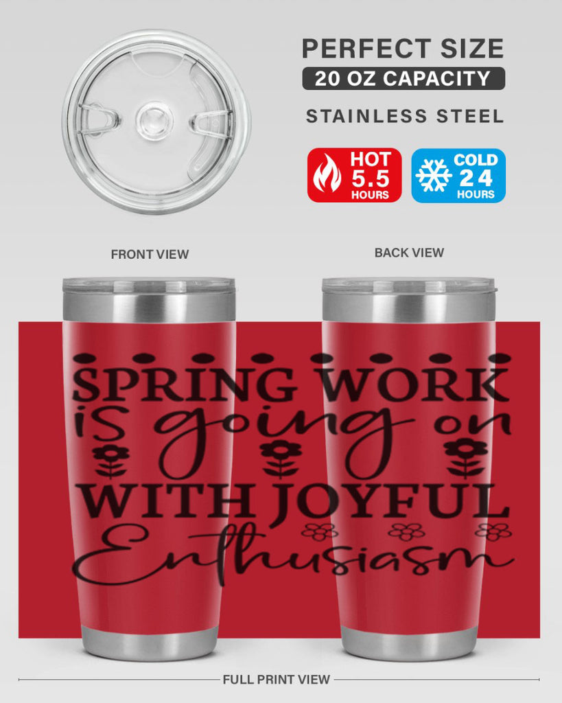 Spring work is going on 521#- spring- Tumbler