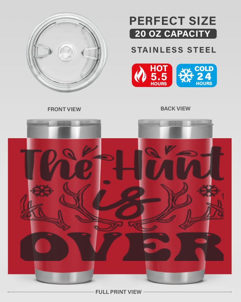 The hunt is over 403#- winter- Tumbler
