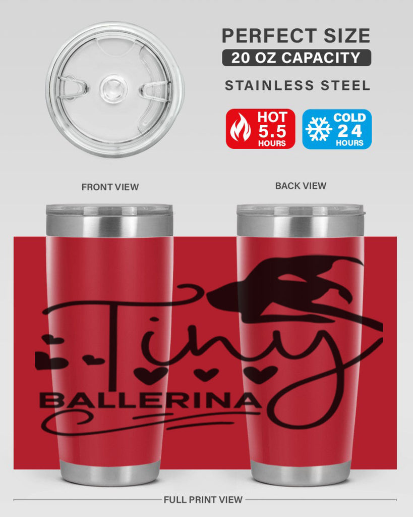 Tiny Ballerina 89#- ballet- Tumbler