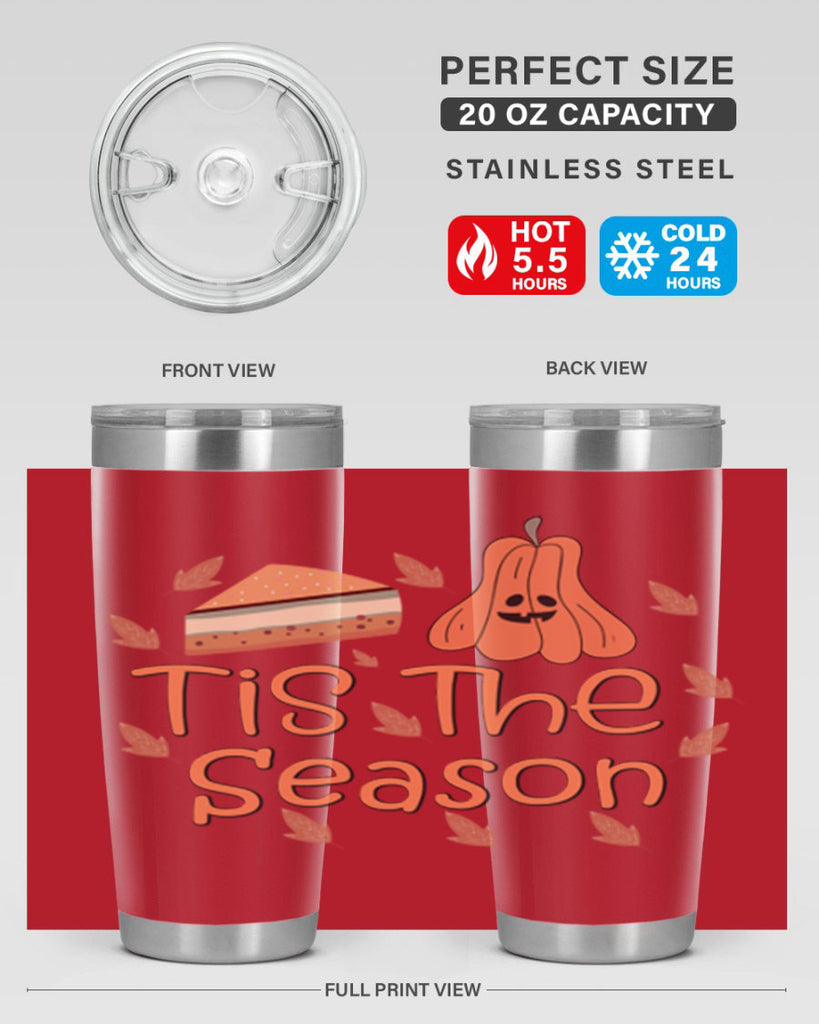 Tis The Season 619#- fall- Tumbler