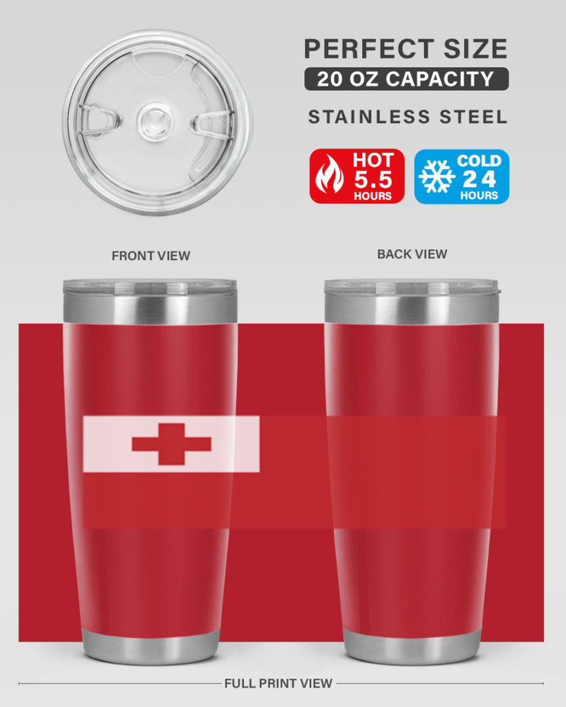 Tonga 20#- world flags- Tumbler